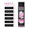 Bruma - aceite de masaje premium efecto calor sabor chicle 3 en 1 - 100 ml - 1