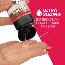 Bruma - aceite de masaje premium efecto calor sabor fresa 3 en 1 - 100 ml