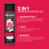 Bruma - aceite de masaje premium efecto calor sabor fresa 3 en 1 - 100 ml - 4