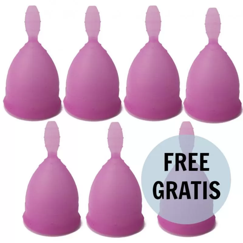 Nina kikí - copa menstrual talla l lila 6 + 1 gratis Nina kikí - copa menstrual talla l lila 6 + 1 gratis