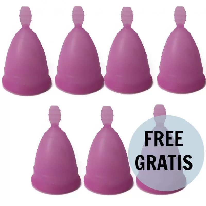 Nina kikí - copa menstrual talla s lila 6 + 1 gratis Nina kikí - copa menstrual talla s lila 6 + 1 gratis