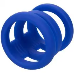 Calexotics - admiral jaula triple para pene azul