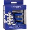 Calexotics - admiral jaula triple para pene azul - 6