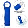 Calexotics - admiral wave funda pene silicona líquida azul - 4