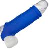 Calexotics - admiral wave funda pene silicona líquida azul - 5