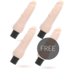 Loveclone sven self lubrication vibrador 18.5cm 3 + 1 gratis - 1