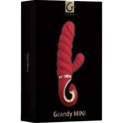 G-vibe - gcandy mini vibrador siliciona rojo