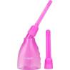 Ducha íntima Ultimate Douche rosa con sus dos cánulas