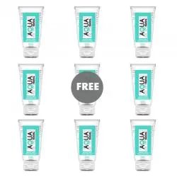 Aqua travel - lubricante base agua sabor frutas tropicales - 50 ml 8+1 gratis