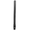 All black ducha anal de silicona de 27 cm - 1