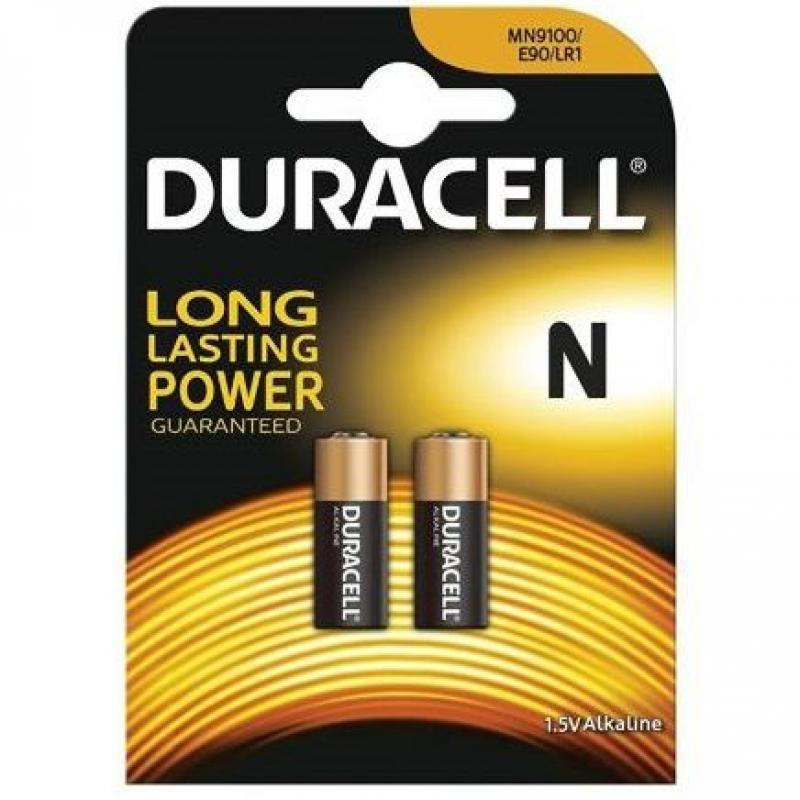 Duracell - pila alcalina mn9100 n lr1 1,5v blister*2 Duracell - pila alcalina mn9100 n lr1 1,5v blister*2