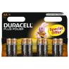 Duracell plus power pila alcalina aa lr6 blister*8 - 1