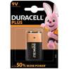 Duracell plus power pila alcalina 9v lr61 blister*1 - 1