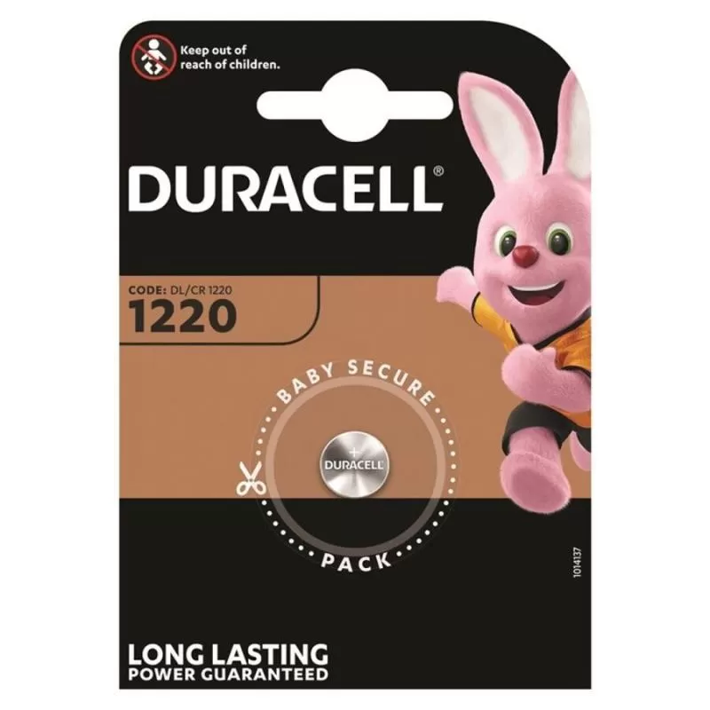 Duracell - pila boton litio cr1220 3v blister*1 Duracell - pila boton litio cr1220 3v blister*1