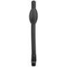 All black ducha anal hinchable de silicona 27 cm - 1
