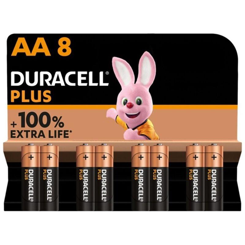 Duracell - plus power 100 pila alcalina aa lr6 blister*8 Duracell - plus power 100 pila alcalina aa lr6 blister*8