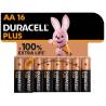 Duracell plus power 100 pila alcalina aa lr6 blister 16 unidades - 1