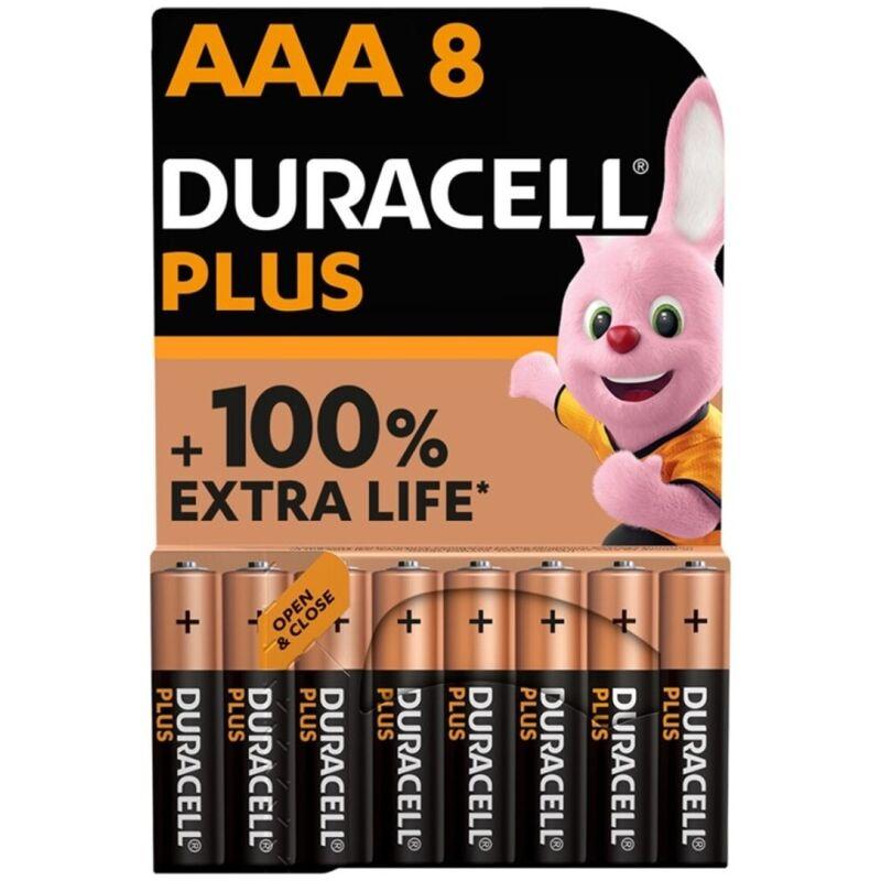 Duracell - plus power 100 pila alcalina aaa lr03 blister*8 Duracell - plus power 100 pila alcalina aaa lr03 blister*8
