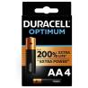 Duracell optimum 200 pila alcalina aa lr6 blister*4 - 1