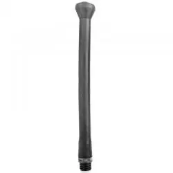 All black ducha anal silicona sistema stopper 27cm
