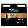 Duracell optimum pila alcalina aaa lr03 blister*8 - 1