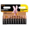 Duracell plus power 100 pila alcalina aa lr6 blister*10 - 1