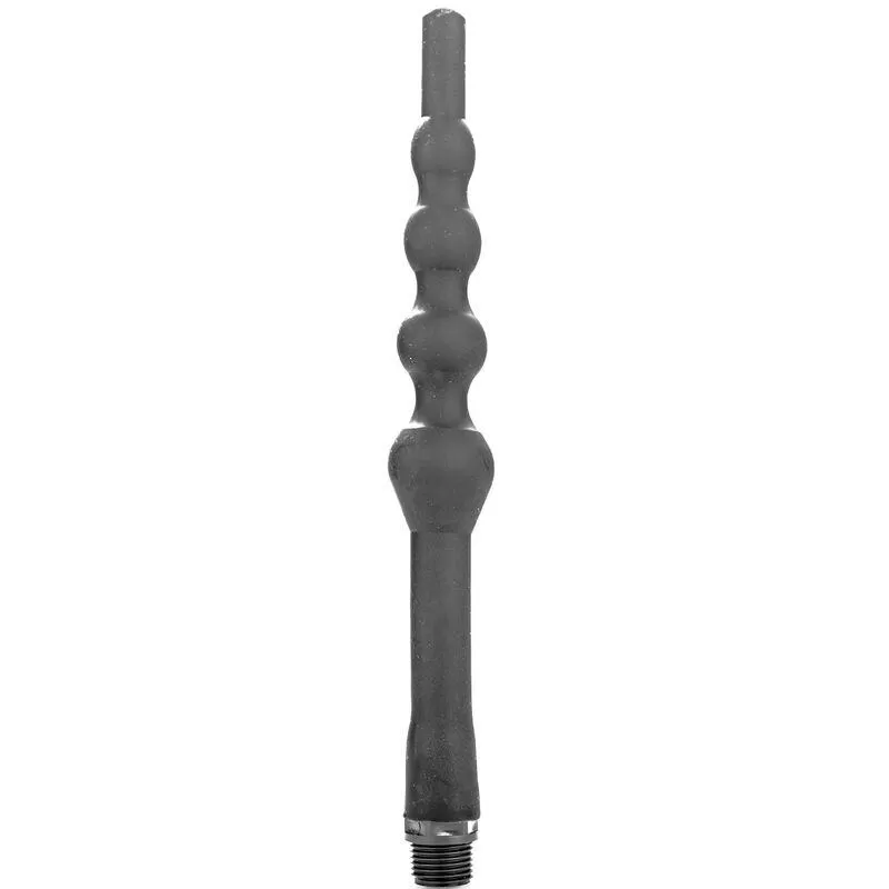 All black beaded ducha anal silicona 27cm
