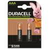 Duracell pila recargable hr03 aaa 900mah blister 2 unidades - 1