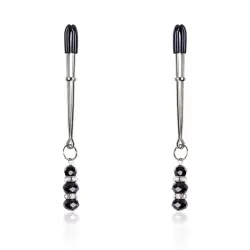 Ohmama fetish - pinzas pezones con piedrecitas cristal