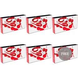 Experience - bdsm fetish kit serie rojo 5+1 gratis