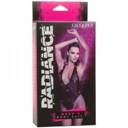 Calexotics - radiance body con escote en v profundo pedrería