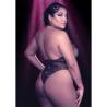 Calexotics - radiance body con escote en v profundo pedrería talla grande - 3