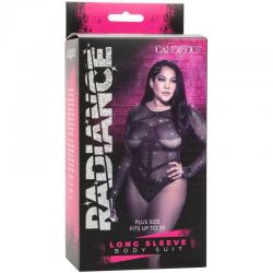 Calexotics - radiance body de manga larga pedrería talla grande