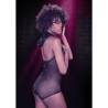 Calexotics - radiance body con capucha y escote en v pronunciado - 3