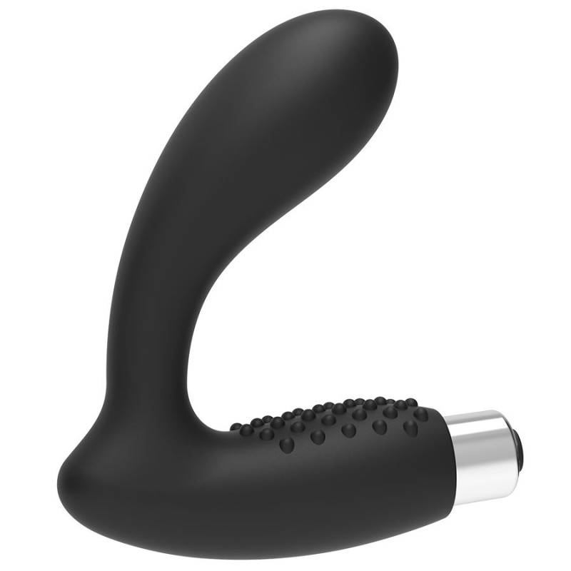 Addicted Toys Model 5, Vibrador Prostático negro, de lado