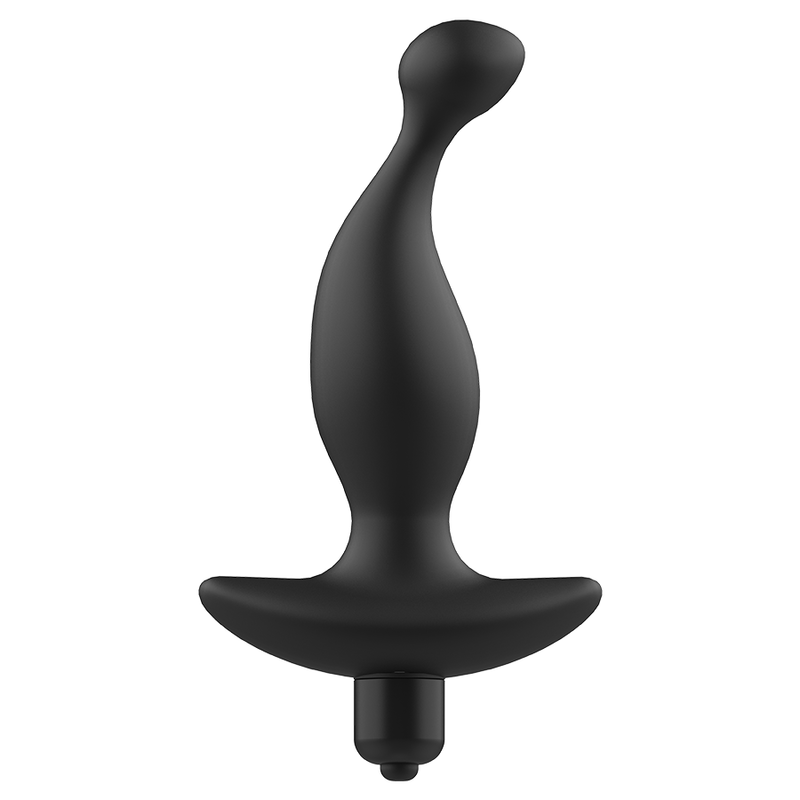 Addicted toys masajeador anal con vibración negro