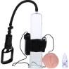 Bomba de vacío con vibración, con funda interior, lubricante y bala vibradora