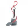 Bathmate HydroXtreme11 transparente con pera manual gris y tubo rojo