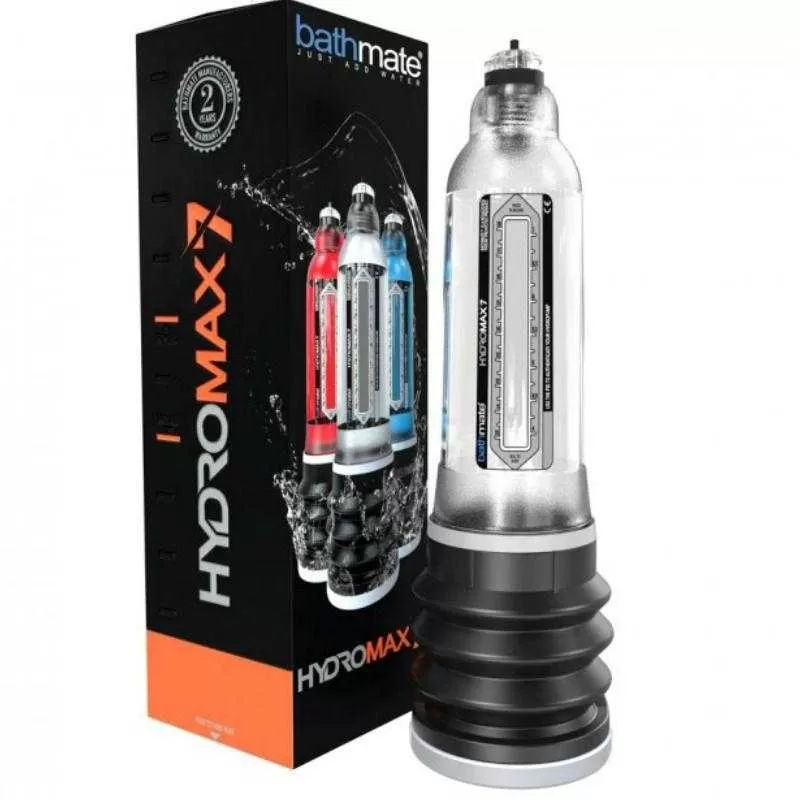 Bathmate hydromax 7 bomba aumento pene transparente Bathmate hydromax 7 bomba aumento pene transparente