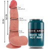 Rockarmy - raptor 22 cm -o- 3.6 cm dual density liquid silicone - 1
