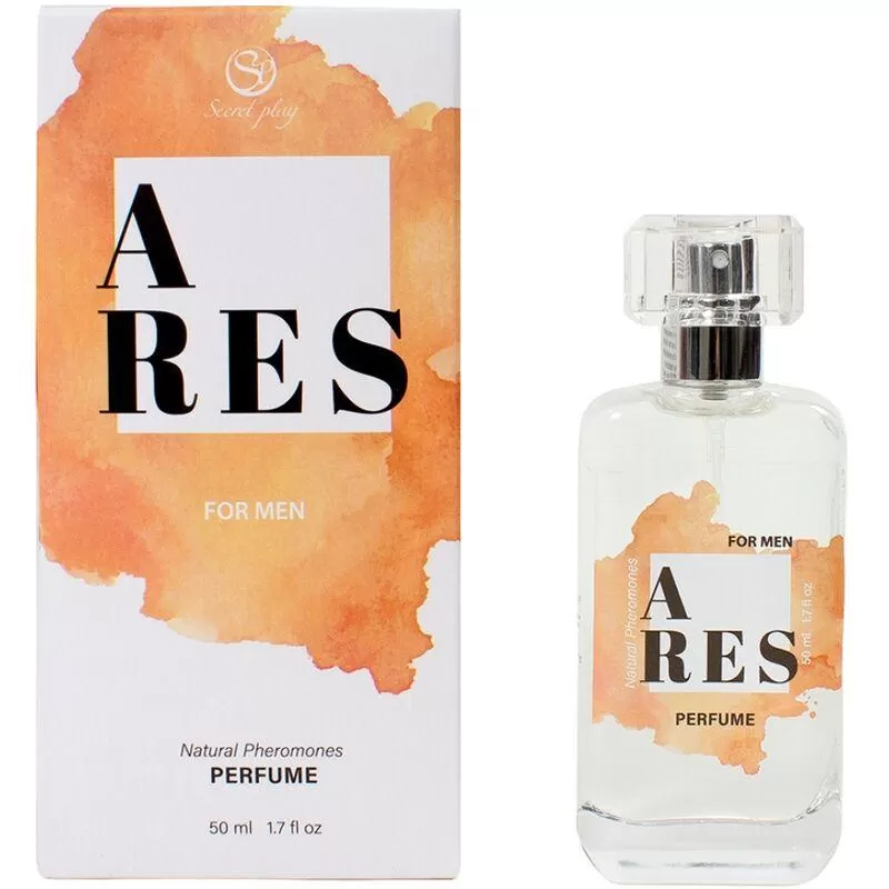 Secretplay - ares perfume natural feromonas spray para hombre 50 ml