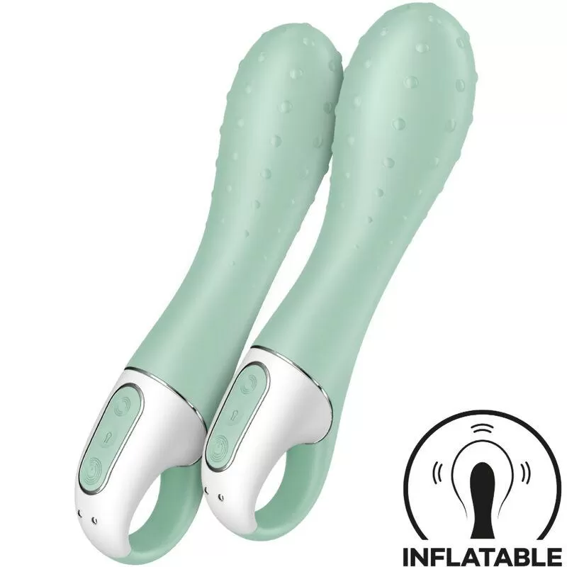Satisfyer - air pump vibrador 3 inflable punto g menta