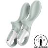 Satisfyer Air Pump Booty 3 en dos niveles de inflado