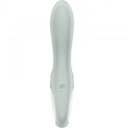 Satisfyer - air pump booty 3 vibrador anal inflable verde gris