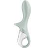 Satisfyer Air Pump Booty 3 vista lateral con base
