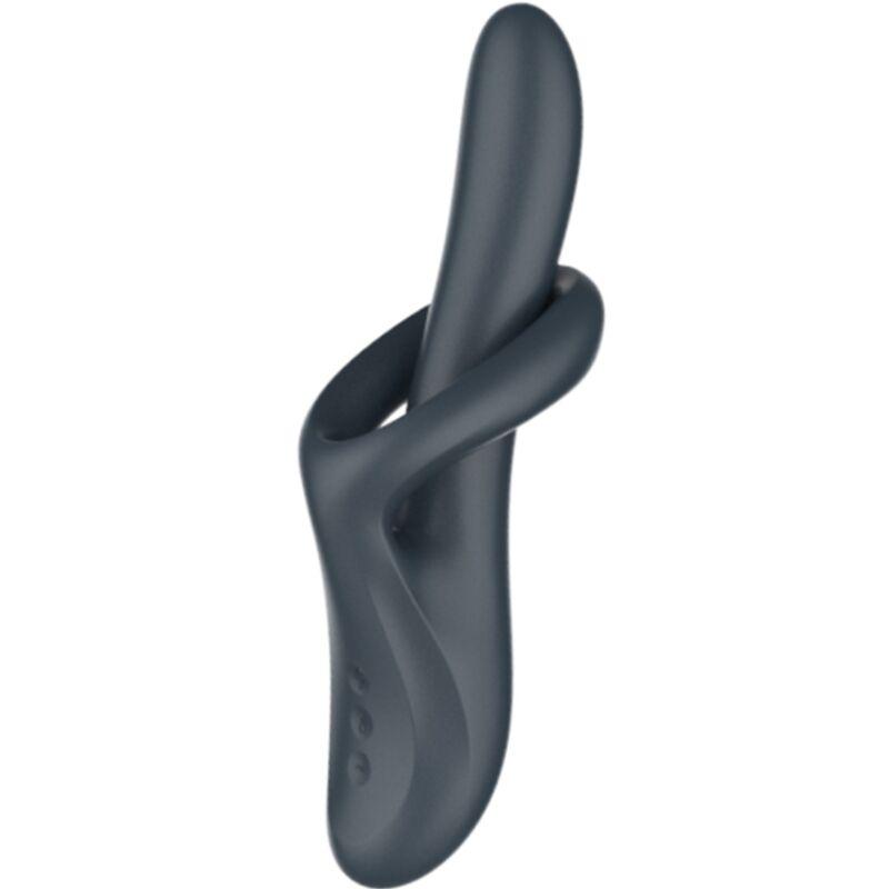 Satisfyer - heat flex 4 vibrador efecto calor 12 vibraciones gris Satisfyer - heat flex 4 vibrador efecto calor 12 vibraciones gris