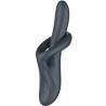 Satisfyer Heat Flex 4 gris con su forma de lazo