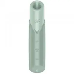 Satisfyer - naughty kiss estimulador clítoris por ondas verde agua