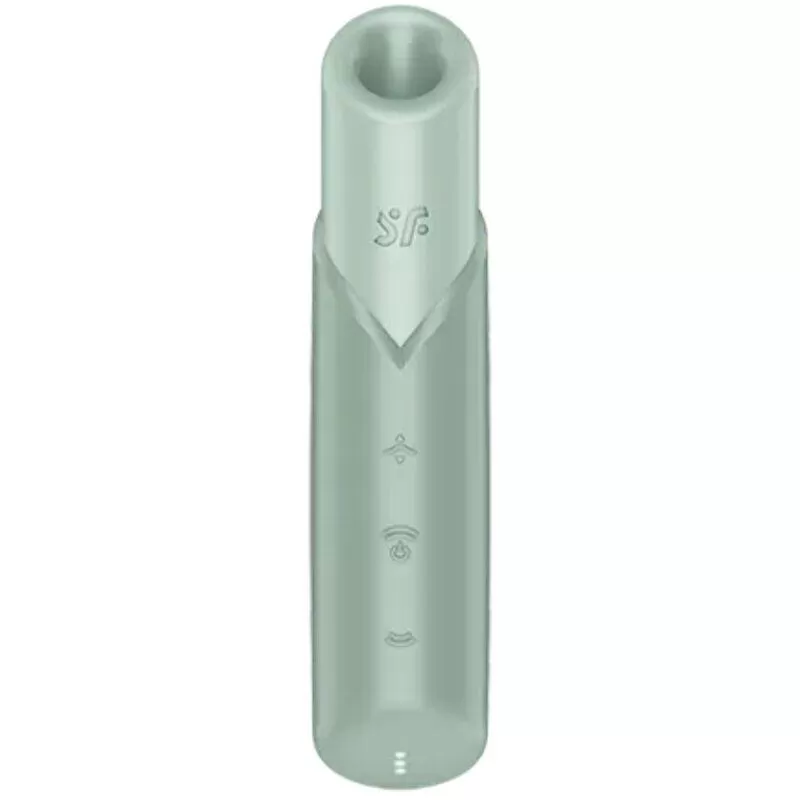 Satisfyer - naughty kiss estimulador clítoris por ondas verde agua