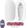 Funda de huevo masturbador Pretty Love Coquettish Balls por fuera y por dentro